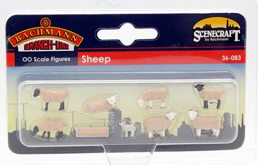 Bachmann 36-083 OO Scale Animals - Sheep and Lambs
