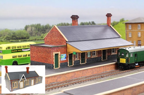 Gaugemaster Structures GM401 Fordhampton Station Plastic Kit 1:76 / OO Scale
