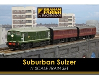Graham Farish 370-062 Suburban Sulzer N-Gauge Train Set (N Scale / 1:148) RRP 209.95