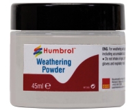 Humbrol AV0012 Weathering Powder 45ml - White  