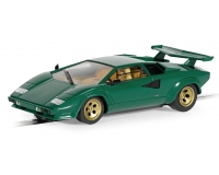 Scalextric Car C4500 Lamborghini Countach - Verde Pino (Green) 1:32