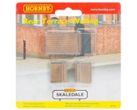 Hornby Skaledale R7355 Front and Right Hand Victorian Terrace House Garden Wall (OO/1:76)