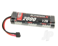 Radient RDNA0092 Superpax 7.2v 2000Mah Stick Battery with Deans Connector (Conquest) ###