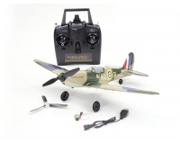 Volantex / Sonik RC Supermarine Spitfire MK.IX 400mm Ready To Fly 4-Ch RC Plane with Flight Stabilisation (Complete Package)