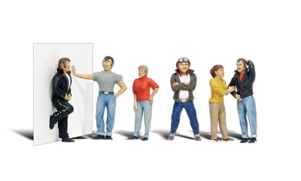 Woodland Scenics A1849 Rebels - HO Scale People (Suit Hornby OO Sets)