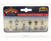 Bachmann 36-408 OO Scale People - Twelve Seated Coach Passengers