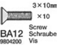 Tamiya 19804200 / 9804200 3x10mm Countersunk Head Screw(10pcs