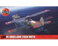 Airfix A04104A De Havilland Tiger Moth 1:48 Scale Model Kit