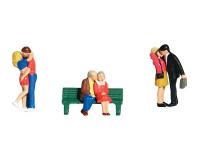 Woodland Scenics A1833 Lovers - HO Scale People (Suit Hornby OO Sets)