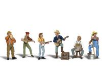 Woodland Scenics A1902 Jug Band - HO Scale People (Suit Hornby OO Sets)