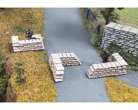 Gaugemaster Structures GM442 Fordhampton Military Sand Bags Plastic Kit 1:76 / OO Scale