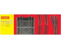 Hornby R8224 Track Pack D Extension for Train Sets (SPECIAL PRICE) (For Hornby OO / 1:76 Scale Standard Systems)