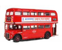 Pre-Order EFE 41702 AEC Routemaster RM1127 (127CLT) in London Transport Red with Open style Roundel, working on Route 90B to Fulwell Garage, circa 1972.