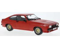 Model Car Group 18397 Ford Capri MKII X-Pack Red 1975 LHD 1:18 Diecast Scale Model