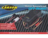 Carson C906266 OFF ROAD Motor Sound Unit for Tamiya RC Cars ###